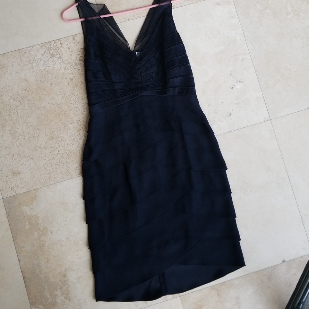 Black cocktail dress